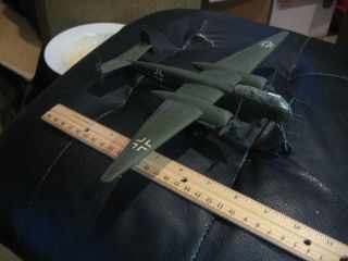 Pro Built Heinkel He 219 Owl German Bomber With Radar In 1/72 Scale