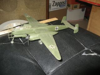 Pro Built Heinkel He 219 Owl German Bomber with radar in 1/72 scale 3