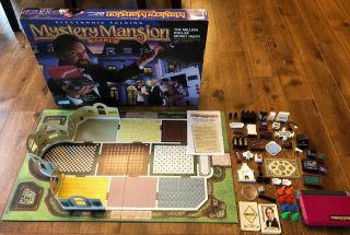 Vintage 1995 Electronic Talking Mystery Mansion Board Game 100 Complete Parker