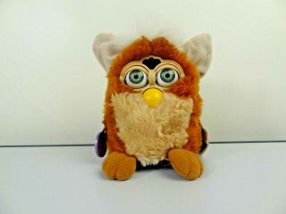Vintage 1998 Tiger Electronics Furby Brown White 70 - 800 With Tags