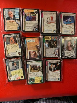X - Files Ccg Primire Set Complete With All Urs