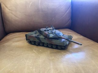 Pro - Built 1/35 Leopard 2a6 German Tank Finished With Some Repairs Needed