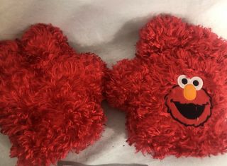 Sesame Street Elmo ' s Tickle Hands w/ DVD Fisher - Price 2 Gloves Scrunched Box 2