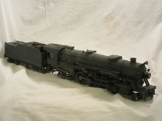 Pennsylvania 9630 O Scale Brass 2 - 8 - 2 Steam Engine and Tender 3