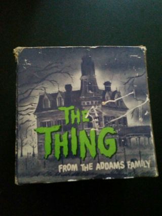 The Thing From The Adams Family 1964 Coin Bank,  Box.  Not.