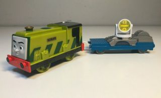 Mattel 2009 Motorized Scruff 2512wc Train Thomas And Friends With Tender 2090wc