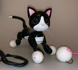 Zoomer Kitty Interactive Robot Black Cat By Spin Master