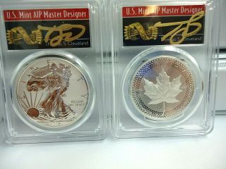 2019 Pride Of Two Nations Set Pcgs Reverse Pr70 First Strike Cleveland Arrows