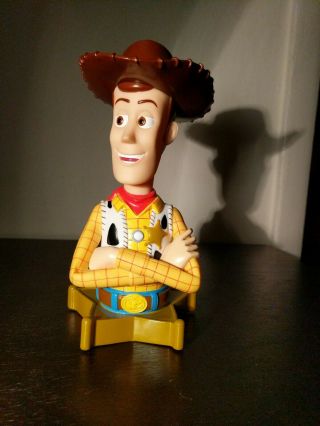 Toy Story Disney Pixar Woody Bust Bank For Coins (,)