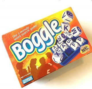 Boggle The 3 Minute Word Search Game 1999 Hasbro Parker Brothers