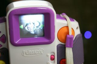Playskool 2 - In - 1 Digital Camera And Projector White Pink