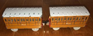 Fisher - Price Thomas And Friends Take N Play Annie & Clarabel Diecast Metal Train