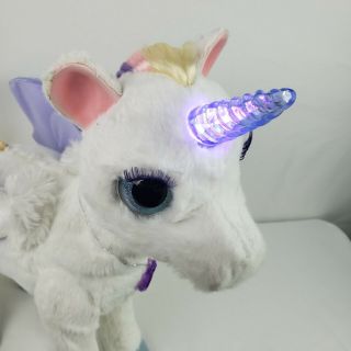 FurReal Friends My Magical Unicorn StarLily Interactive Horse Wings Pet Plush 2