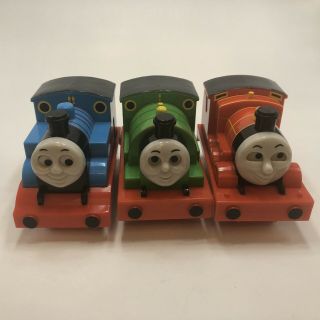 Thomas And Friends 2004 Tomy Pull Back & Go Racers Thomas,  James,  Percy Trains