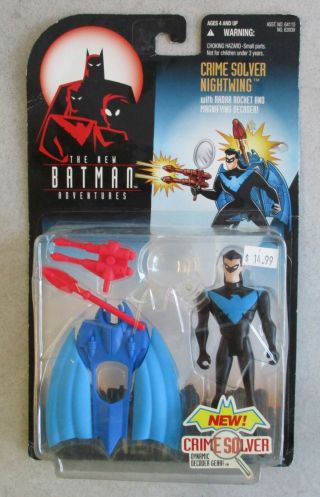 Moc 1997 Hasbro Dc The Batman Adventures Crime Solver Nightwing Figure