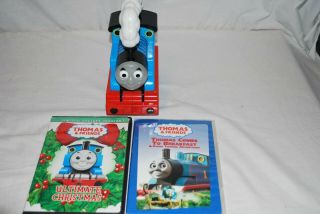 Thomas the Train Talking Flashlight Mattel 2009 Plus 2 Thomas the train DVDS. 2