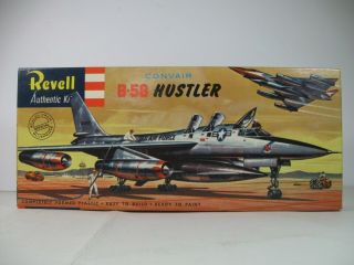 1957 Vintage Revell " S " Kit 1/91 Convair B - 58 Hustler H - 252:98 (first Issue)