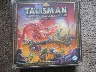 Talisman Magical Quest Revised Fourth Edition Board Game