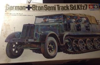 1/35 Tamiya German 8 Ton Semi Track Sd.  Kfz.  7