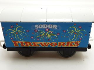 CUSTOM TROUBLESOME SODOR FIREWORKS BOXCAR Thomas & Friends Trackmaster 2009 3