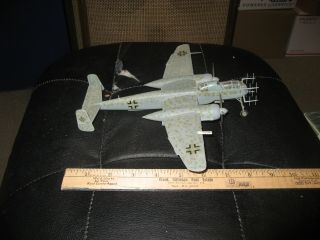 Pro Built Heinkel He 219 Owl German Bomber With Radar In 1/72 Scale 2