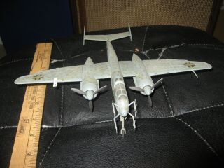 Pro Built Heinkel He 219 Owl German Bomber with radar in 1/72 scale 2 2