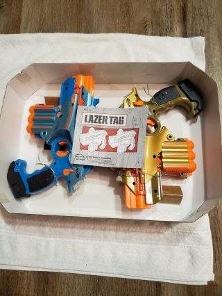 Nerf Lazer Tag Phoenix LTX 2 - Pack Laser Taggers Multiplayer Combat Battle System 3