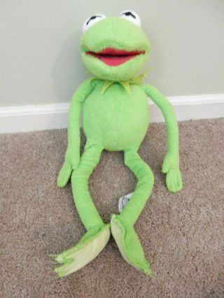 Kermit The Frog Plush Stuffed Animal Toy Disney Parks 18 "