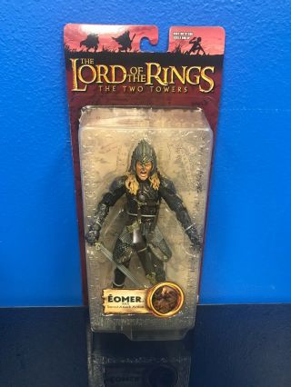 Lord Of The Rings The Two Towers Eomer W/ Sword - Attack Action Figure