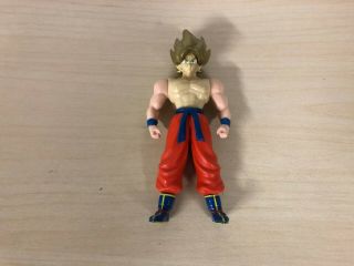 Ss Goku Action Figure Dragon Ball Z Dbz Gt Saiyan Irwin Bandai 1996 Gold