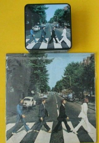 The Beatles Abbey Road Album Cover Jigsaw Puzzle 2 - Sided Hasbro Complete