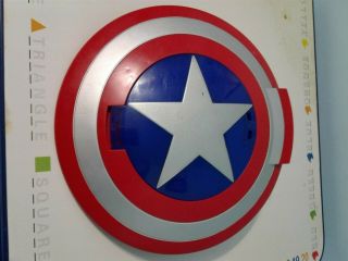 Marvel Captain America Disc Launching Shield (battery Operated For Kids Ages 5, )