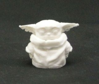 The Mandalorian Child Baby Yoda 3d Printed Figure X2