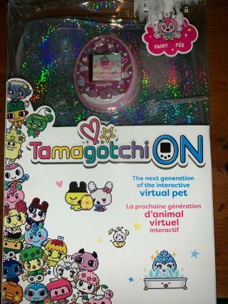 Tamagotchi On Fairy Pink Electronic Game