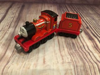 Thomas The Train Motorized Talking Trackmaster James With Tender
