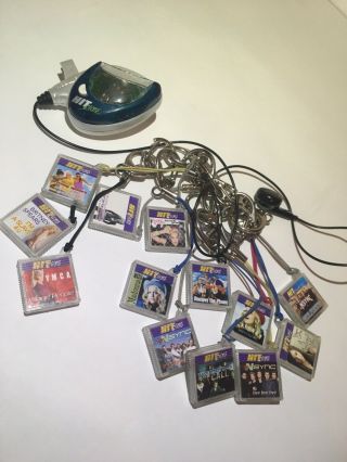 Vintage Tiger Electronics Hit Clips Music Player W/ 13 Clips - Nsync,  Pink,  More