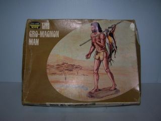 Life Like Hobby Kits The Cro - Magnon Man 1971 Vintage Kit Complete