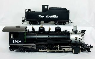 Accucraft D&rgw K - 36 2 - 8 - 2 Steam Locomotive No.  488 (electric Version)