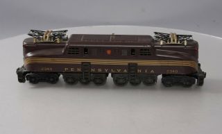 Lionel 2340 Pennsylvania Gg - 1 Tuscan 5 - Stripe Electric Locomotive