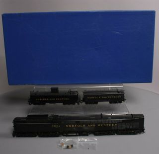 Alco Models Ho Brass N&w " Jawn Henry " 3 - Unit Set (painted) /box