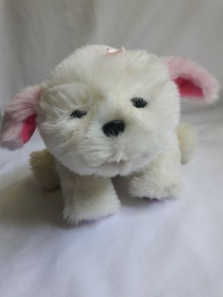 Little Live Pets Interactive Dog Pink - White Plush Princess Tiara Dream Puppy