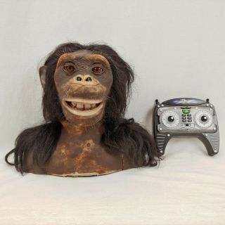 Chimpanzee Monkey Sharper Image Wowwee 9001b Alive Interactive Robot Ape Head