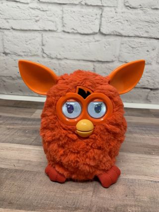 Furby Red & Orange Phoenix By Hasbro 2012 Great