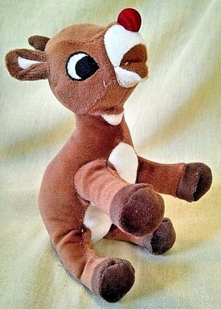 Rudolph Plush Red Nosed Reindeer 2008 Christmas Toy Loose Character Arts Llc
