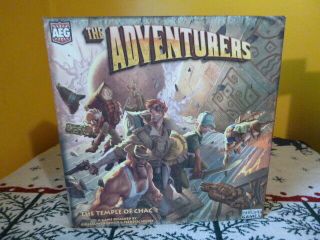 The Adventurers Board Game The Temple Of Chac 2009 Complete