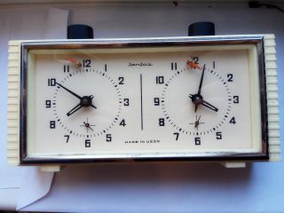 Soviet Ussr Russian Vintage Chess Clock Yantar Янтарь