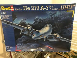 1/32 Revell Heinkel He 219 A - 7 " Uhu ",  04666