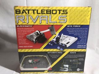BattleBots Rivals Toys Kids Fun Battle Bot Hex Bugs Black Smith and Bite Force 3