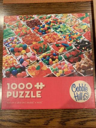 Cobble Hill 1000 Piece Puzzle Sugar Overload 100 Complete