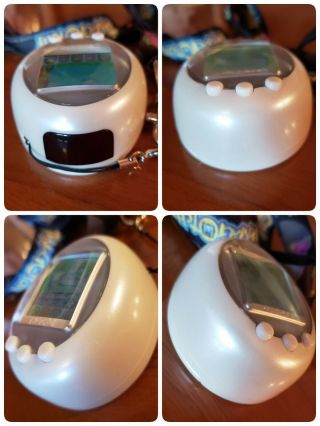 Tamagotchi Plus Color WHITE ver.  BANDAI 2008 Handheld Game 2